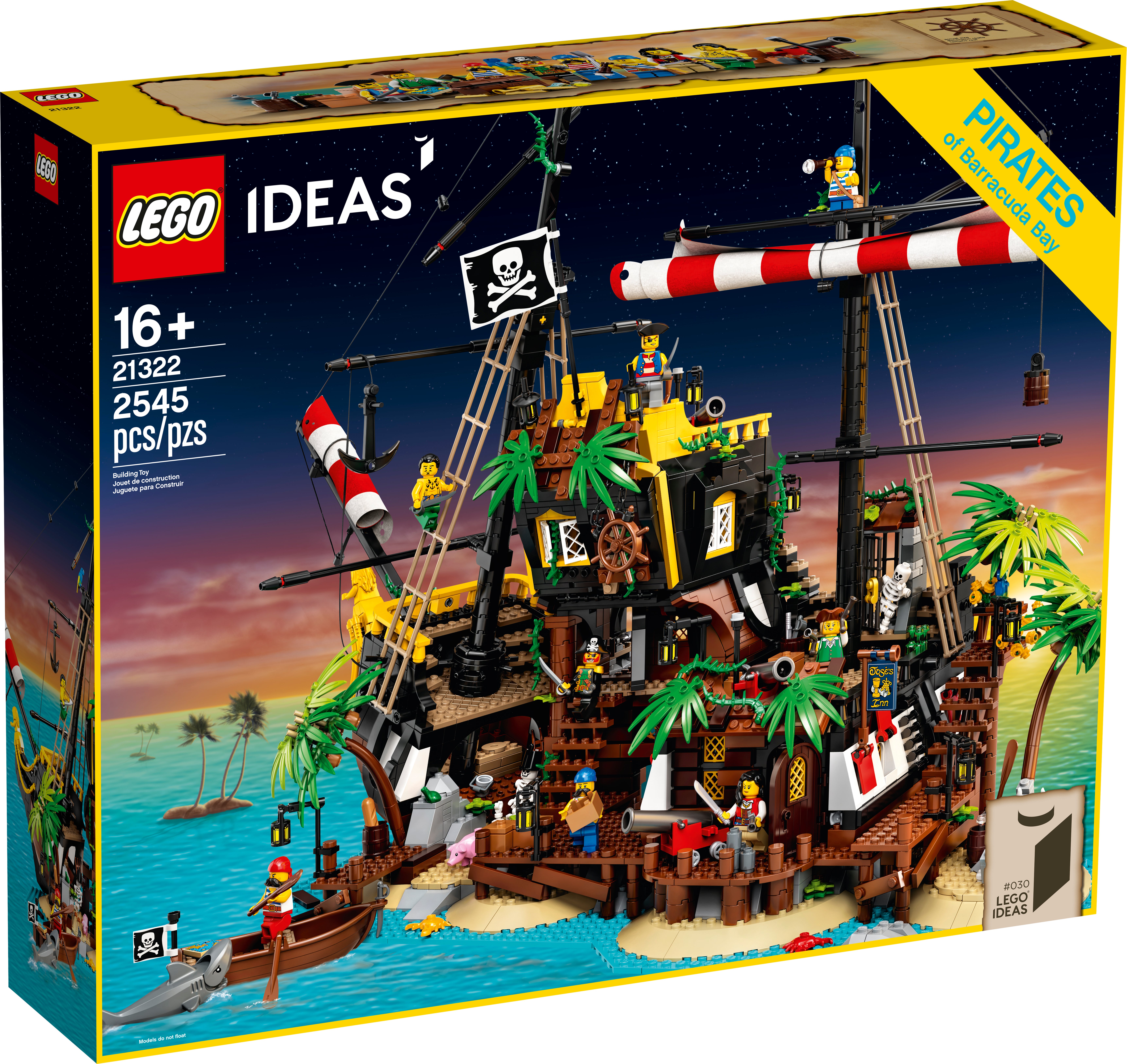 LEGO IDEAS Pirates of Barracuda Bay Set 21322 Brand New Exclusive Sealed HTF!